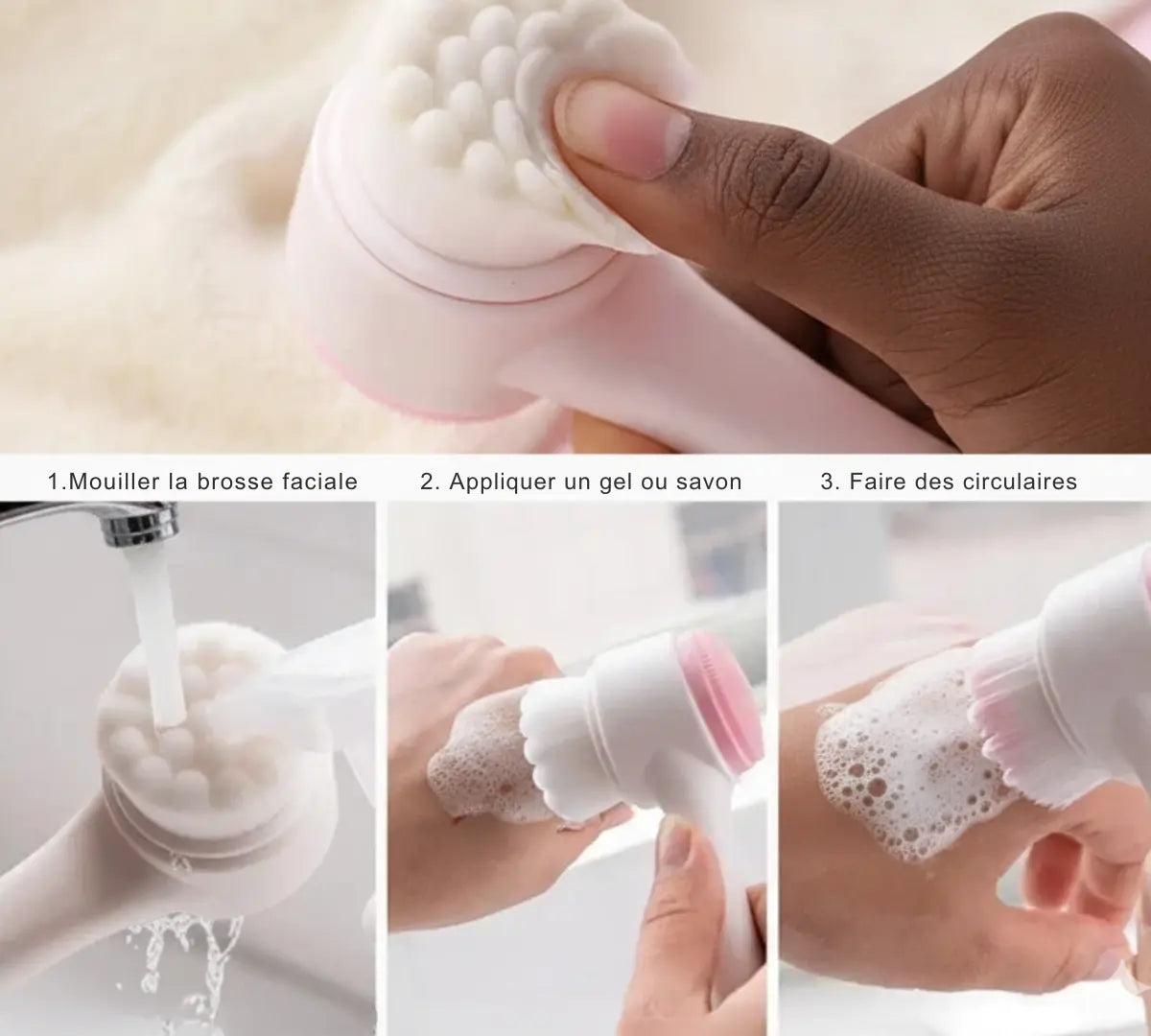 Brosse Nettoyante Visage inbcosmetics