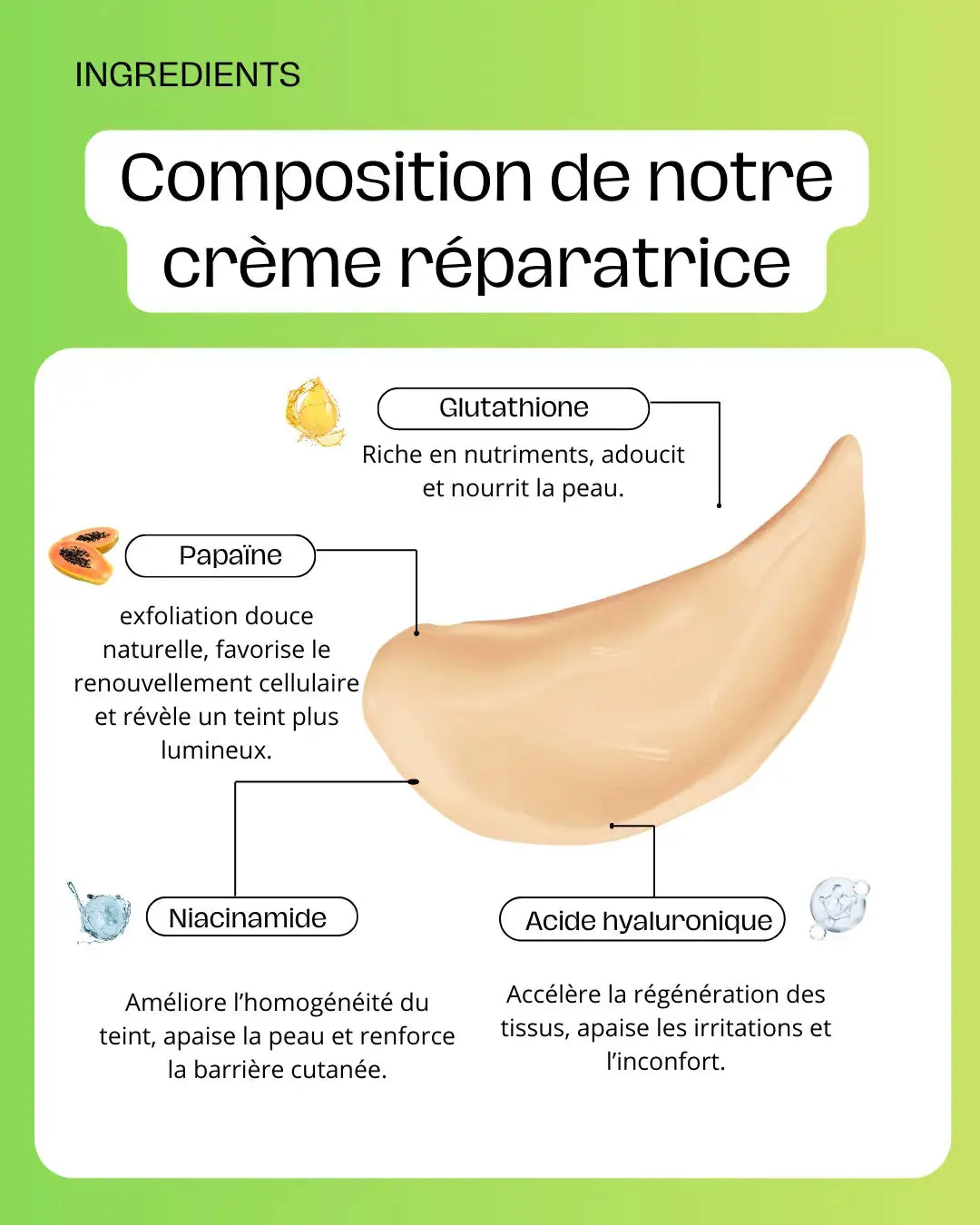 Crème de nuit Éclat inbcosmetic