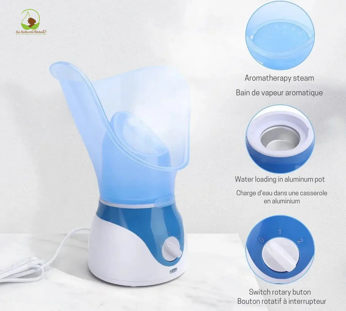 Appareil Vapeur Visage inbcosmetics